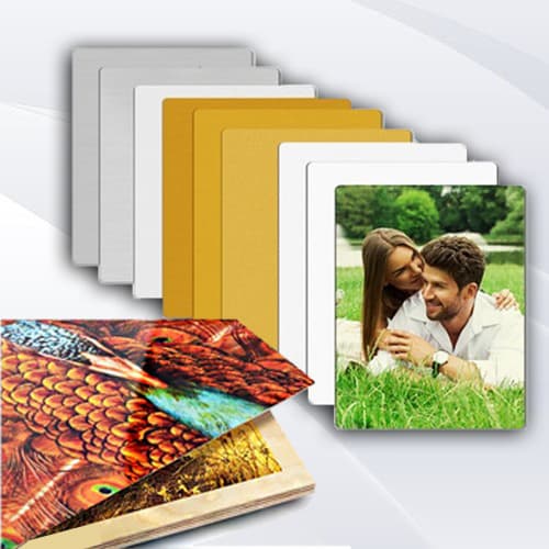Sublimation-printed photo panels